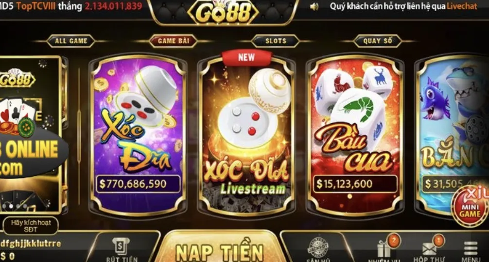 Cùng tìm hiểu game đánh bài đổi thưởng Xóc đĩa có mặt tại Go88_698ae7ae88563.webp